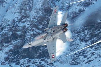 #1 Switzerland - Air Force McDonnell Douglas F/A-18C Hornet J-5004 taken by Zbigniew Chalota