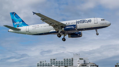 N729JB - JetBlue Airways Airbus A320
