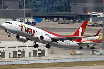 HL8300 - T'Way Air Boeing 737-800