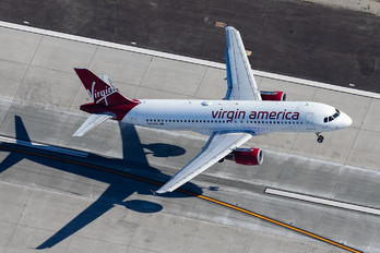 N624VA - Virgin America Airbus A320