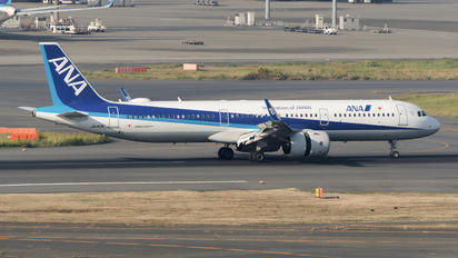 JA142A - ANA - All Nippon Airways Airbus A321 NEO