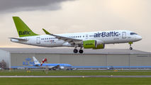 YL-AAT - Air Baltic Airbus A220-300 aircraft