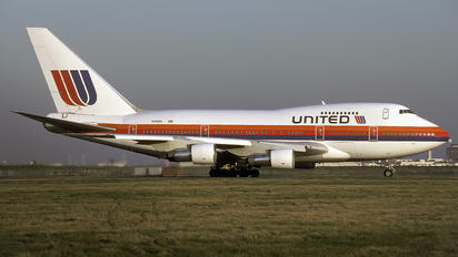 N149UA - United Airlines Boeing 747SP