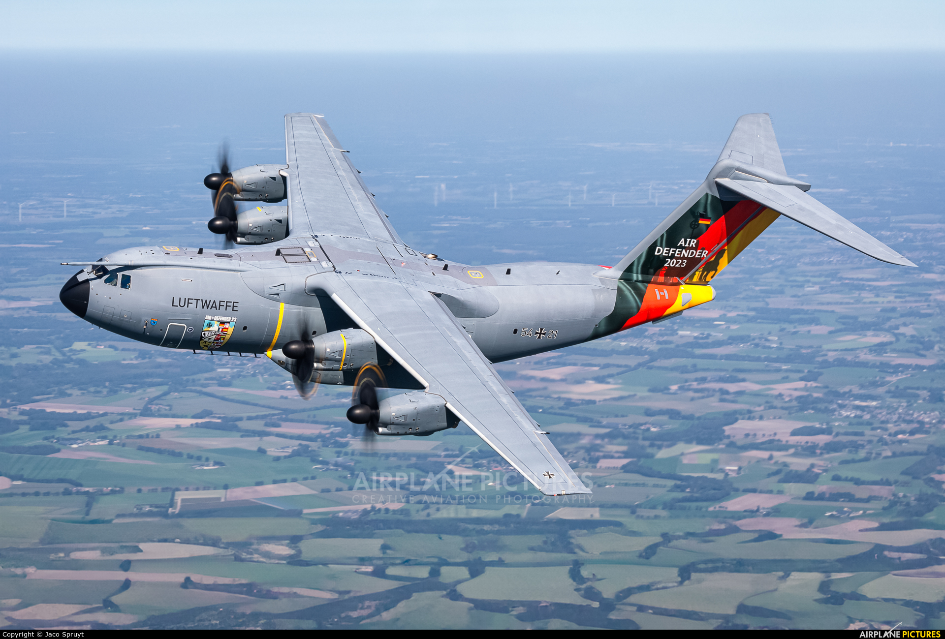 Germany - Air Force 54+21 aircraft at In Flight - Belgium