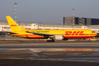 A9C-DHY - DHL Cargo Boeing 767-300F