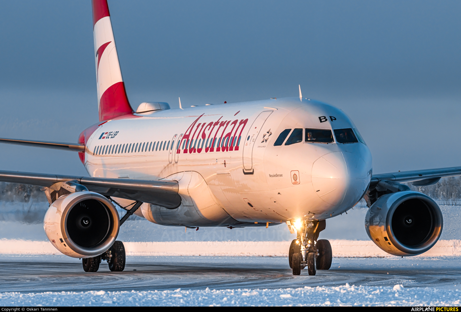 Austrian Airlines/Arrows/Tyrolean OE-LBP aircraft at Kittilä