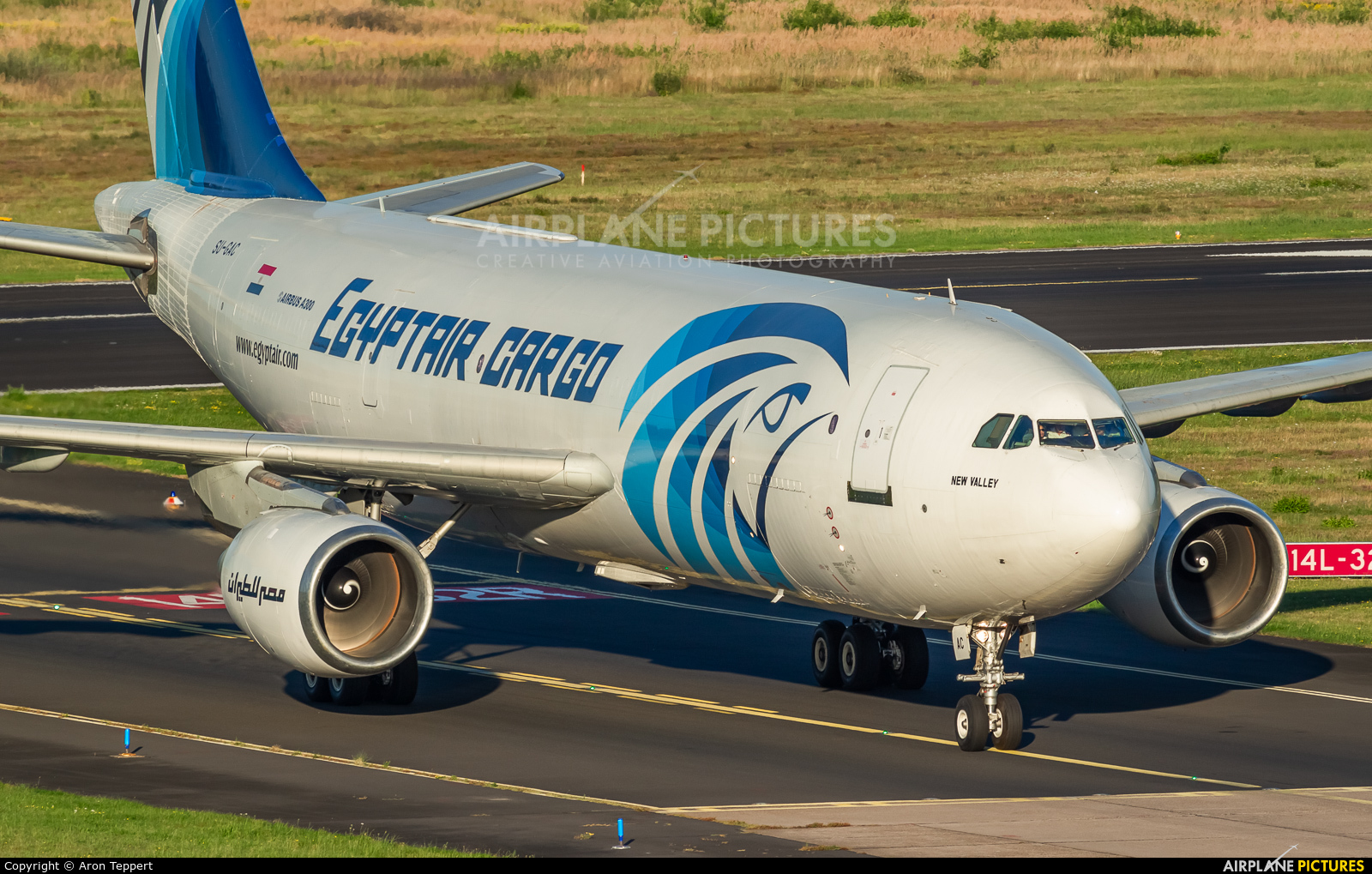 Egyptair Cargo SU-GAC aircraft at Cologne Bonn - Konrad Adenauer