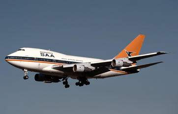 ZS-SPE - South African Airways Boeing 747SP