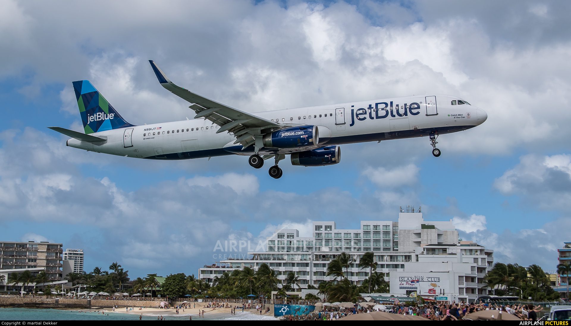 JetBlue Airways N991JT aircraft at Sint Maarten - Princess Juliana Intl
