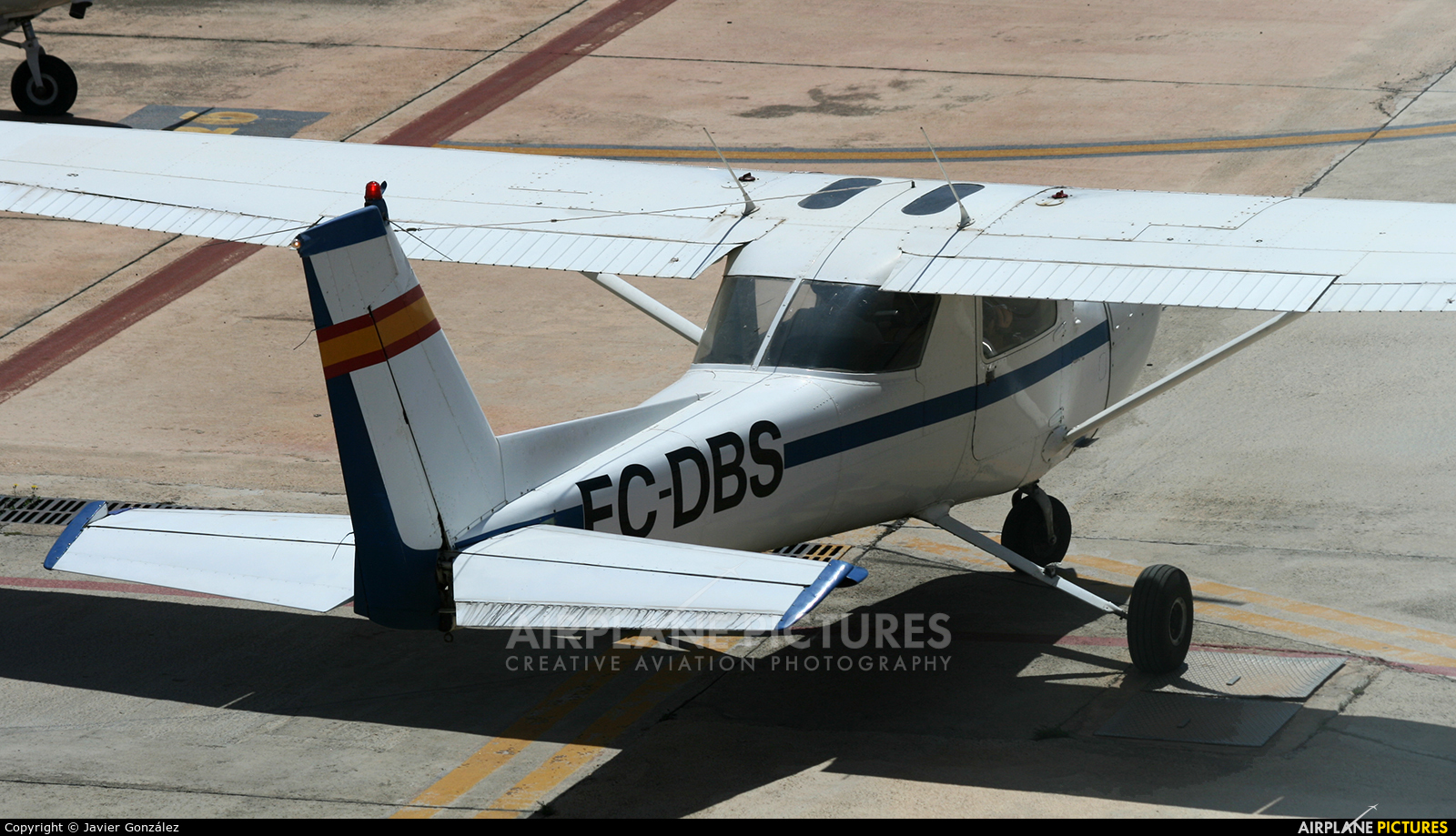 Private EC-DBS aircraft at Valencia
