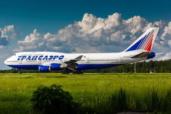 VQ-BHX - Transaero Airlines Boeing 747-400