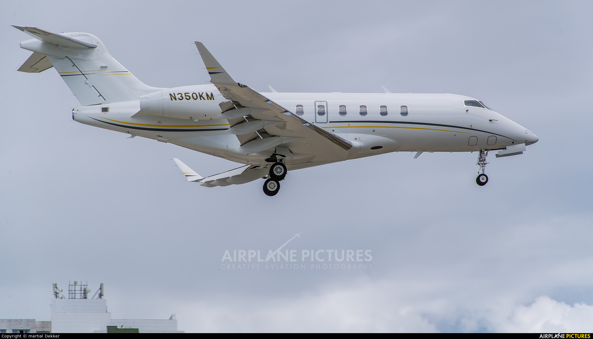 Private N350KM aircraft at Sint Maarten - Princess Juliana Intl