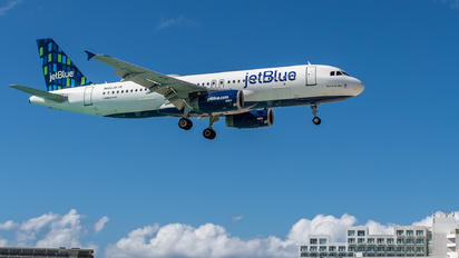 N662JB - JetBlue Airways Airbus A320