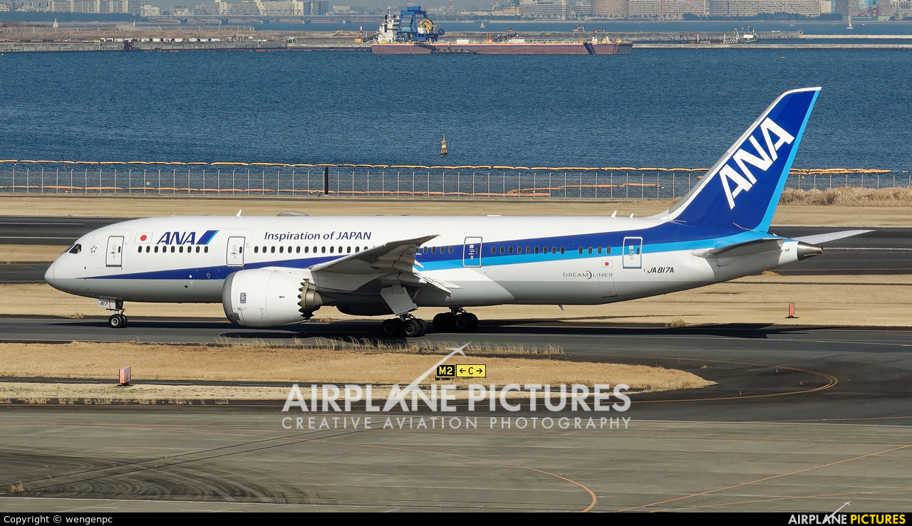 ANA - All Nippon Airways JA817A aircraft at Tokyo - Haneda Intl