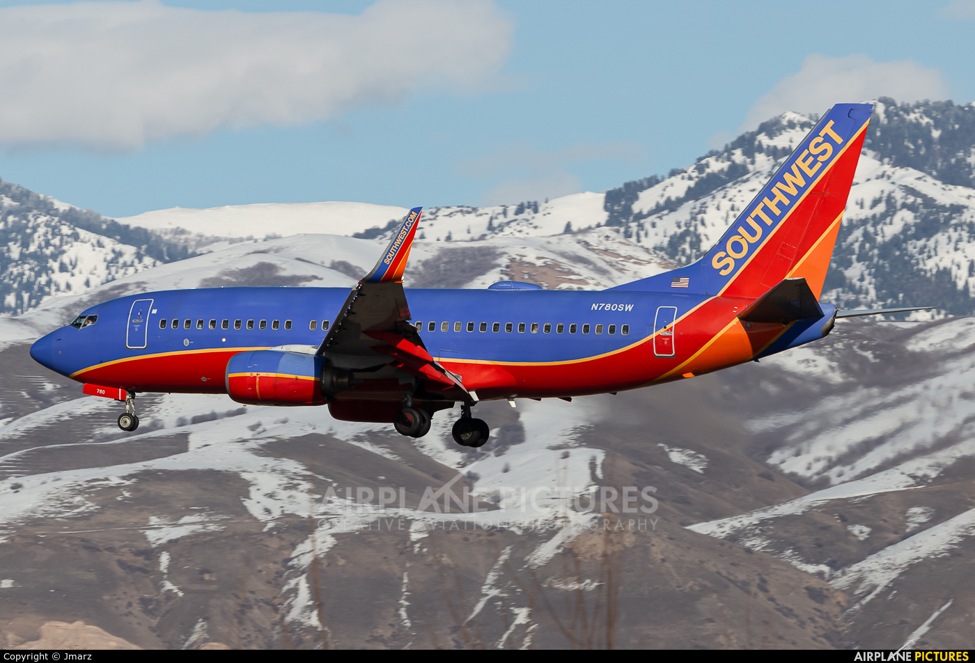 Southwest Airlines N780SW aircraft at Salt Lake City