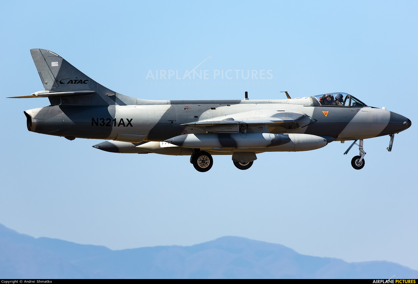 Airborne Tactical Advantage Company (ATAC) N321AX aircraft at Atsugi AB