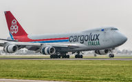 LX-WCV - Cargolux Italia Boeing 747-400F, ERF aircraft