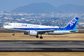 JA218A - ANA - All Nippon Airways Airbus A320 NEO