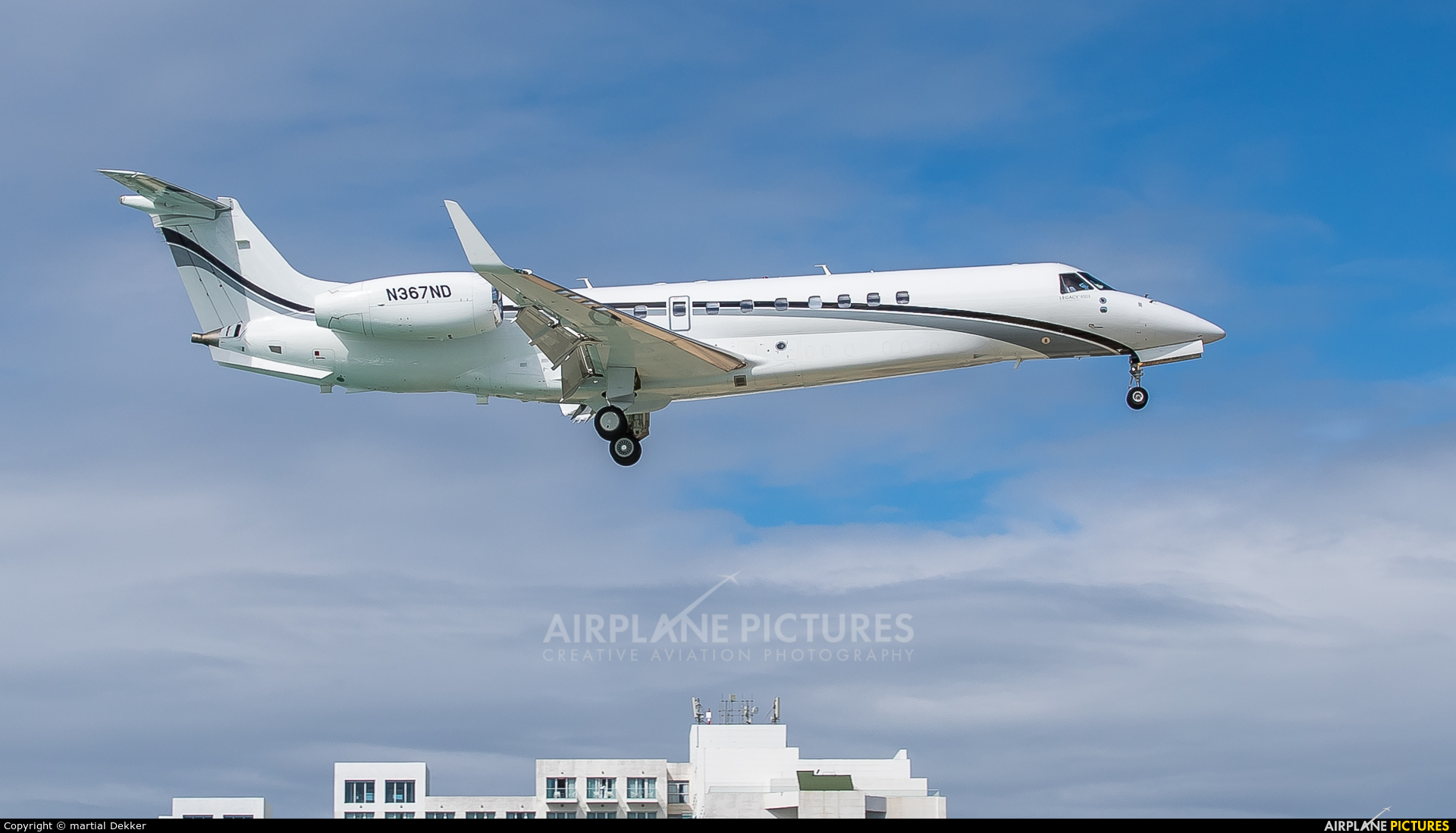 Private N367ND aircraft at Sint Maarten - Princess Juliana Intl