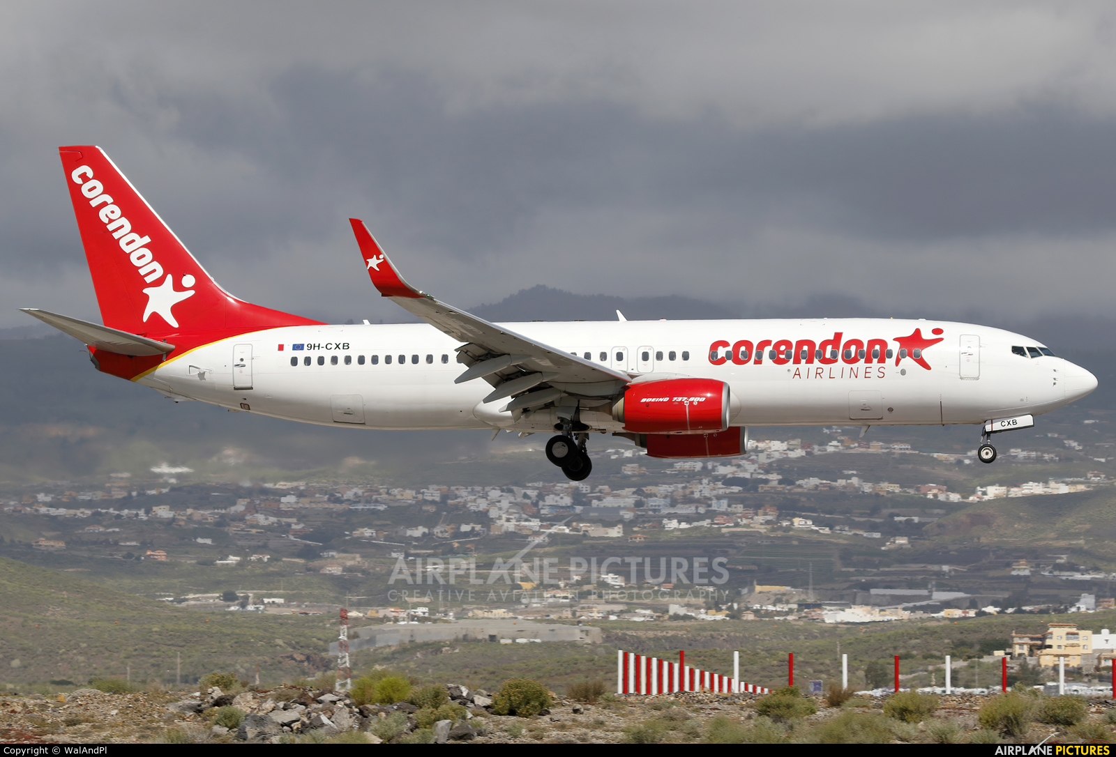 Corendon Airlines 9H-CXB aircraft at Tenerife Sur - Reina Sofia