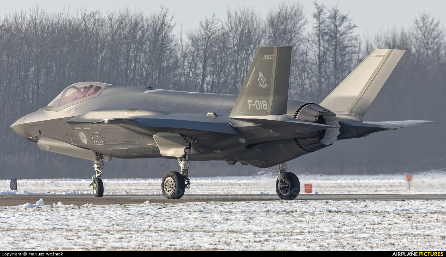 Netherlands - Air Force F-018 aircraft at Malbork