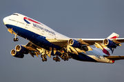 G-BNLF - British Airways Boeing 747-400 aircraft
