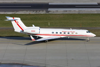 0002 - Poland - Air Force Gulfstream Aerospace G-V, G-V-SP, G500, G550