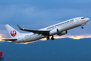 JA07RK - JAL - Japan Transocean Air Boeing 737-800 aircraft