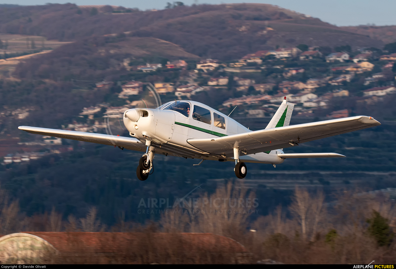 Private I-BLAE aircraft at Verona - Boscomantico
