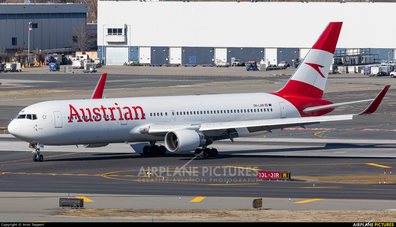 Austrian Airlines/Arrows/Tyrolean OE-LAW aircraft at New York - John F. Kennedy Intl