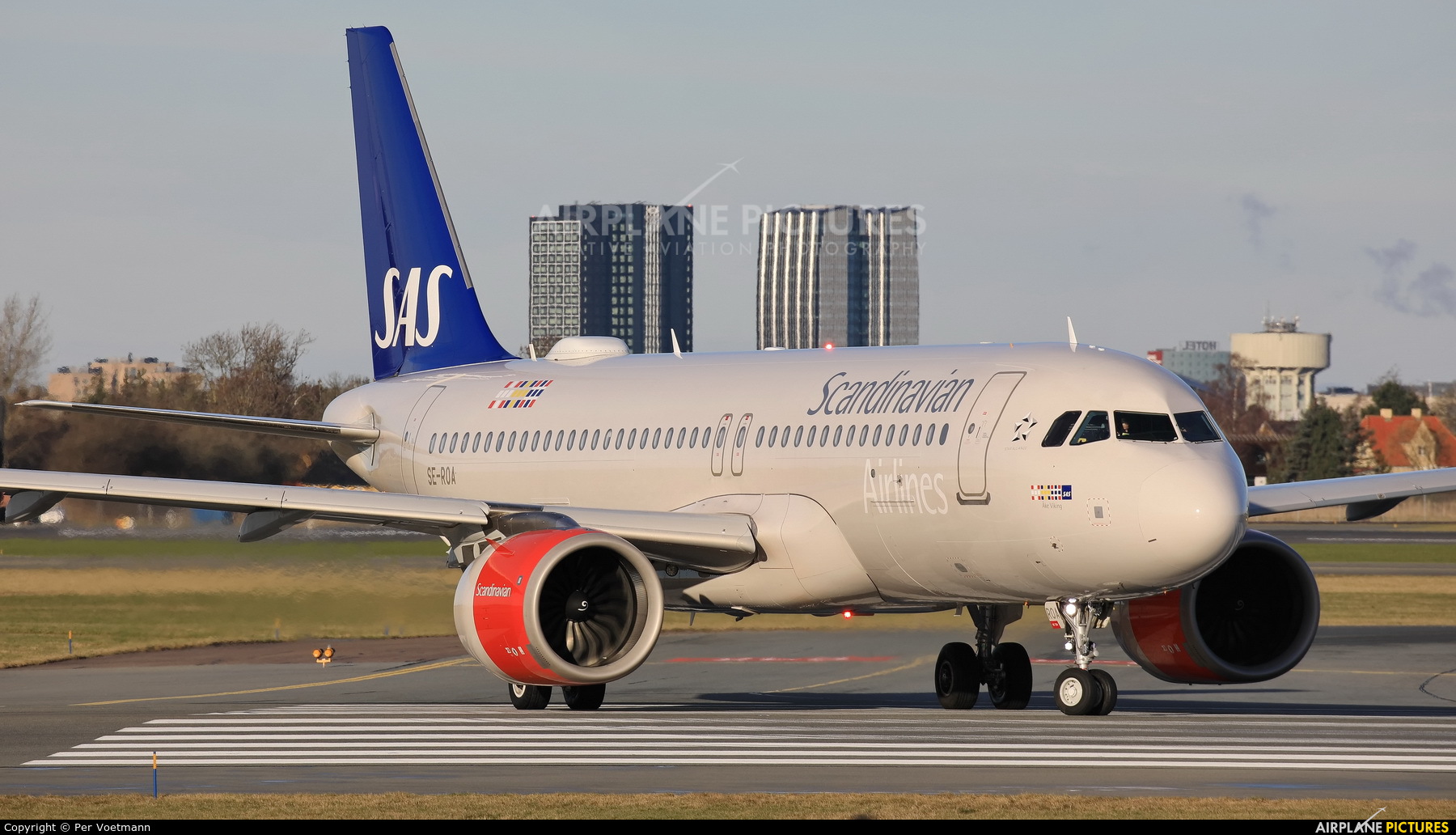SAS - Scandinavian Airlines SE-ROA aircraft at Copenhagen Kastrup
