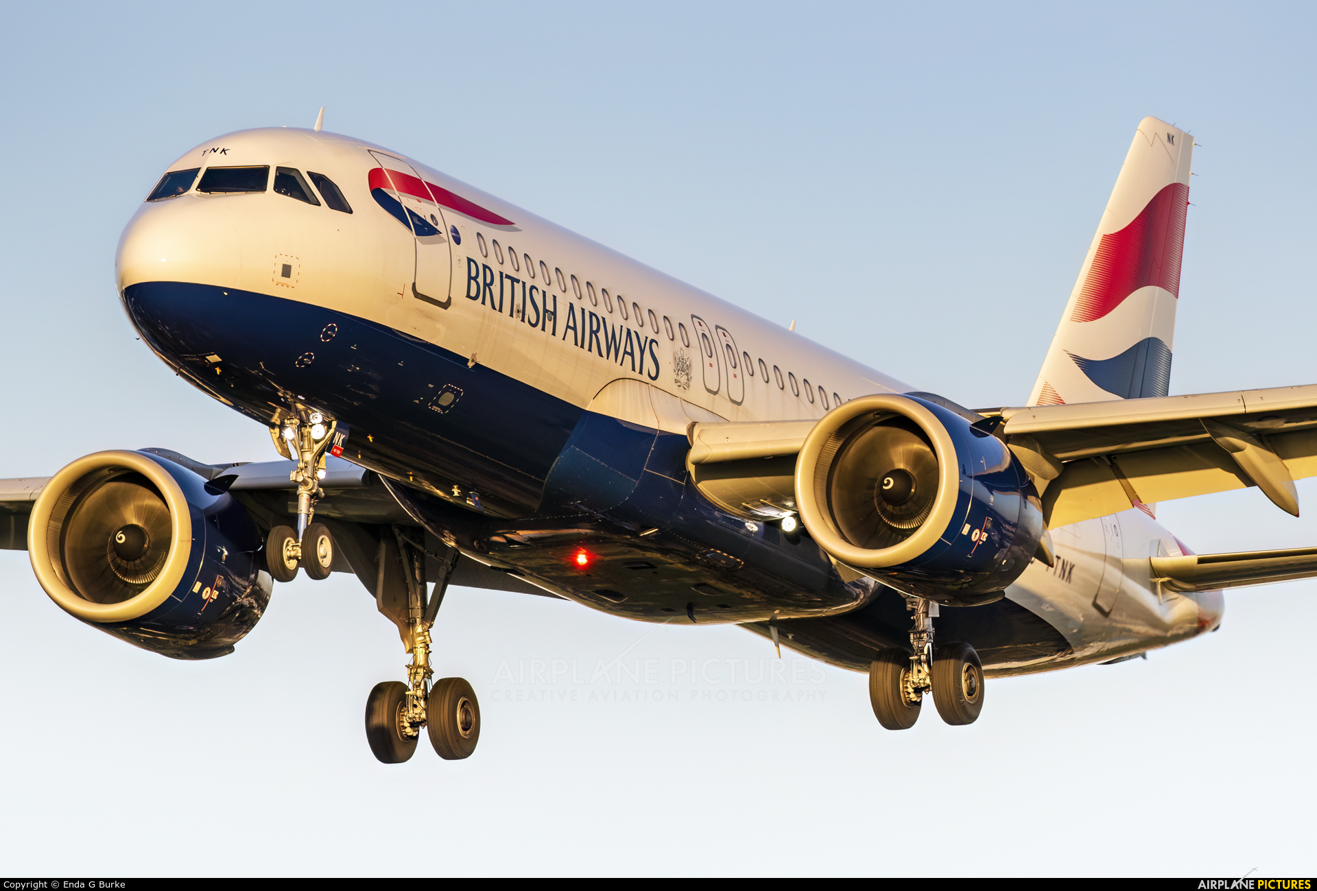 British Airways G-TTNK aircraft at London - Heathrow