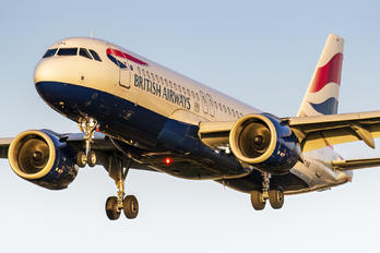 G-TTNK - British Airways Airbus A320 NEO