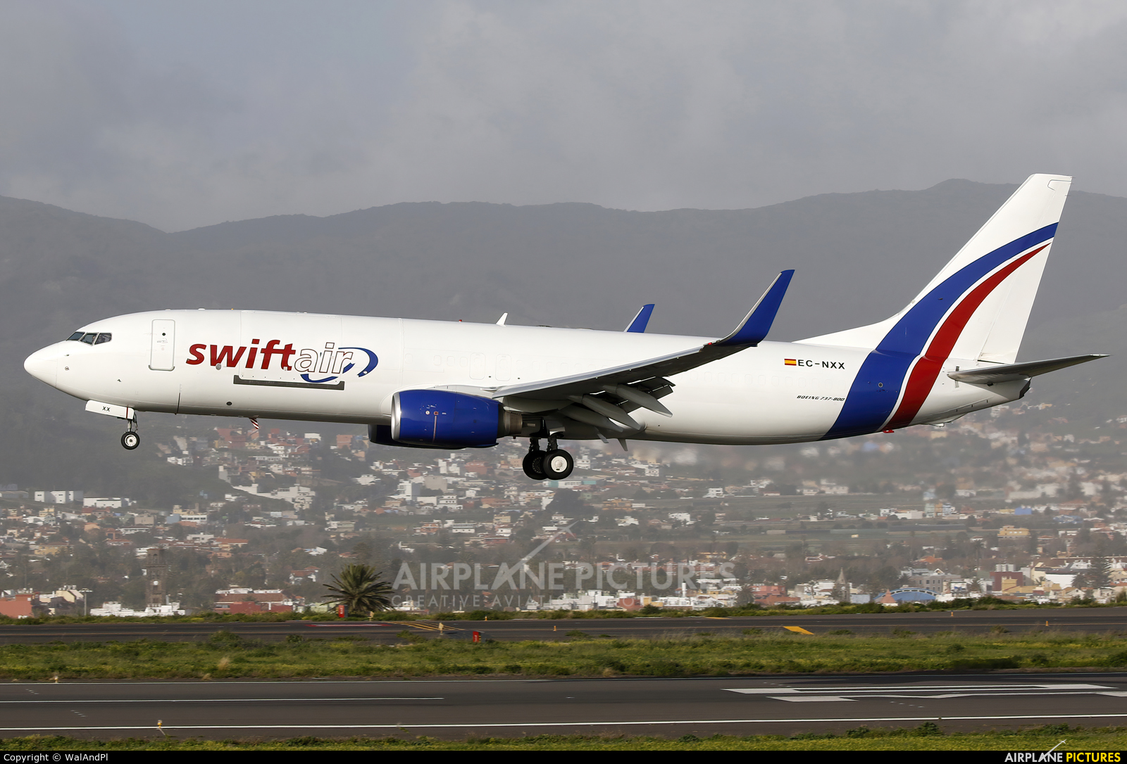 Swiftair EC-NXX aircraft at Tenerife Norte - Los Rodeos
