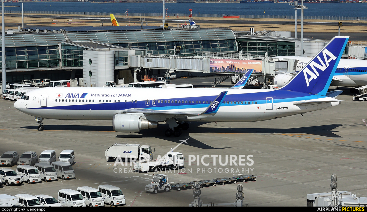 ANA - All Nippon Airways JA623A aircraft at Tokyo - Haneda Intl