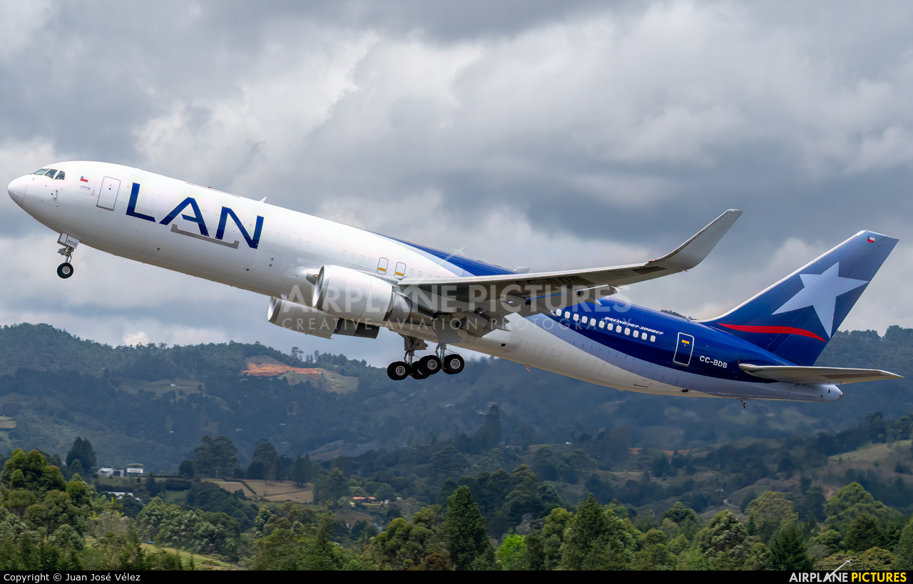 LAN Airlines CC-BDB aircraft at Medellin - Jose Maria Cordova Intl