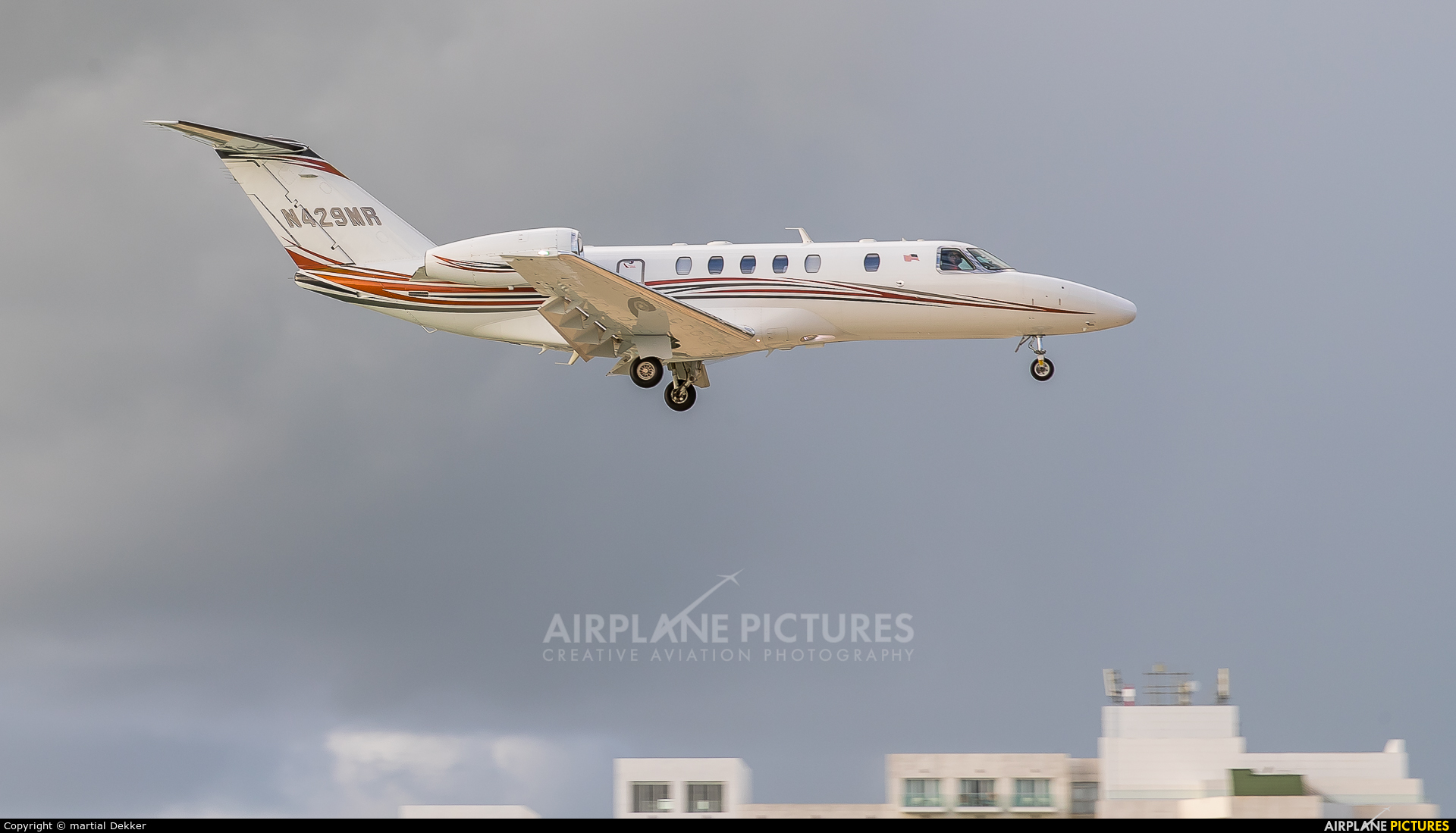 Private N429MR aircraft at Sint Maarten - Princess Juliana Intl