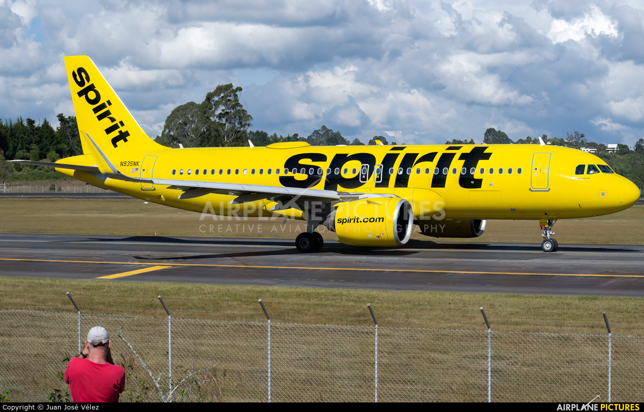 Spirit Airlines N935NK aircraft at Medellin - Jose Maria Cordova Intl