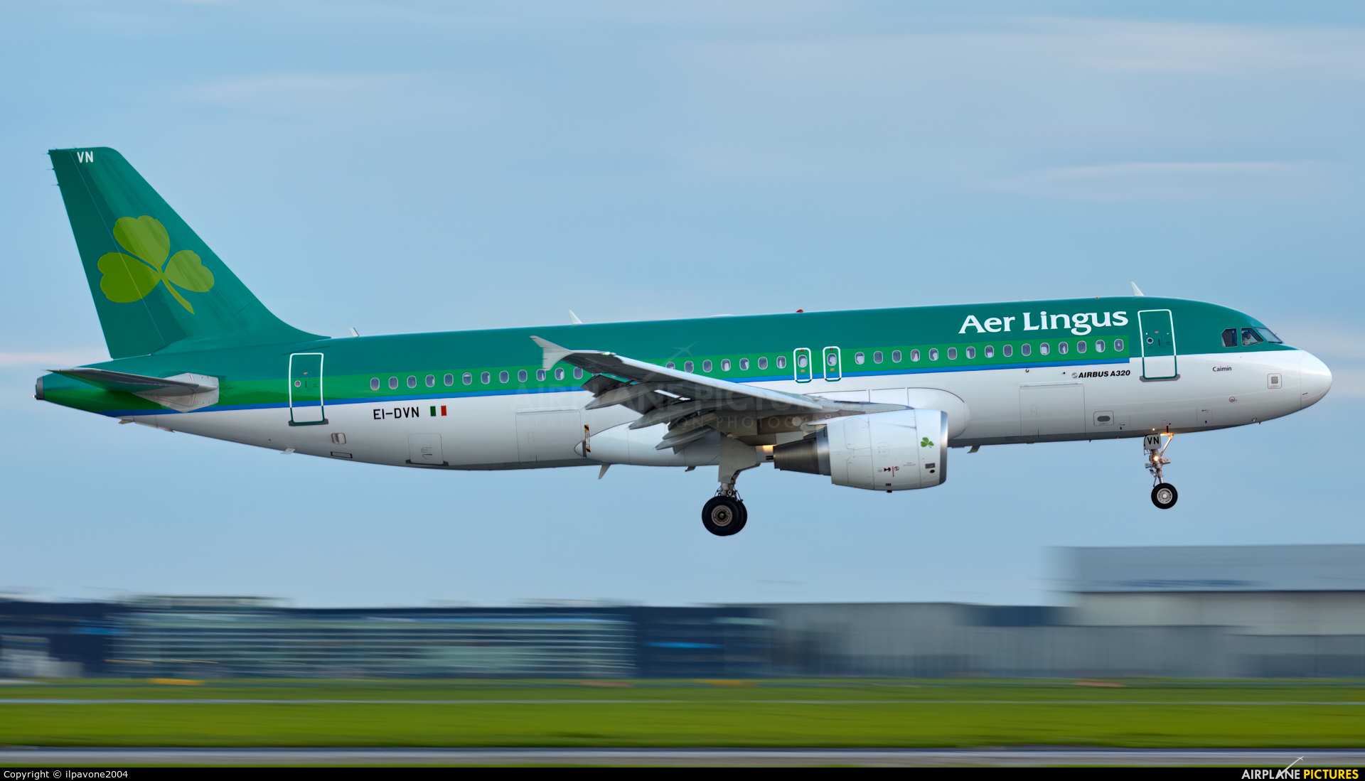Aer Lingus EI-DVN aircraft at Amsterdam - Schiphol
