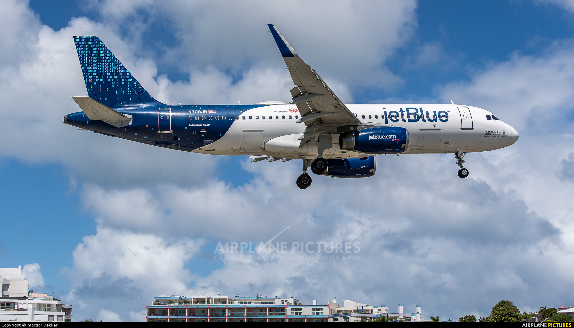 JetBlue Airways N709JB aircraft at Sint Maarten - Princess Juliana Intl