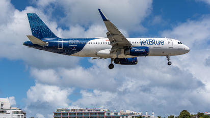 N709JB - JetBlue Airways Airbus A320