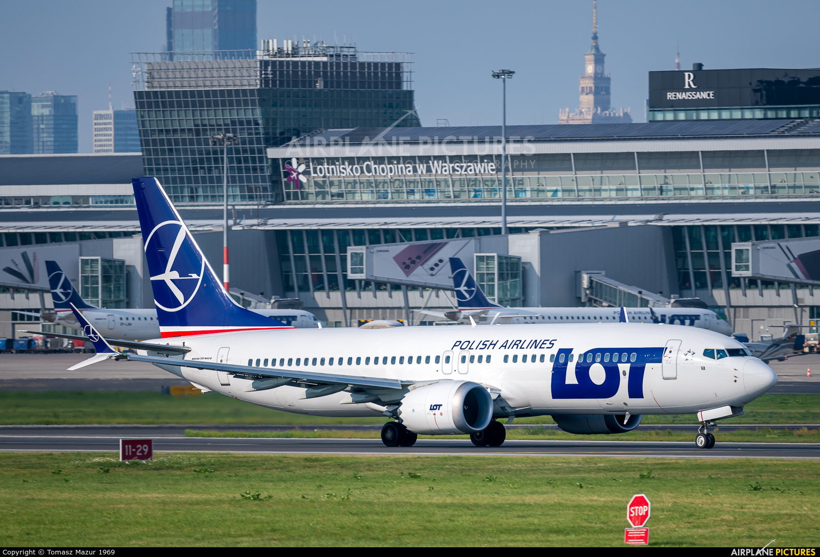 LOT - Polish Airlines SP-LVA aircraft at Warsaw - Frederic Chopin