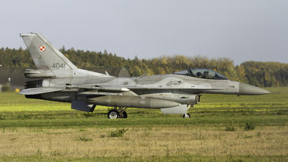 4041 - Poland - Air Force Lockheed Martin F-16C block 52+ Jastrząb