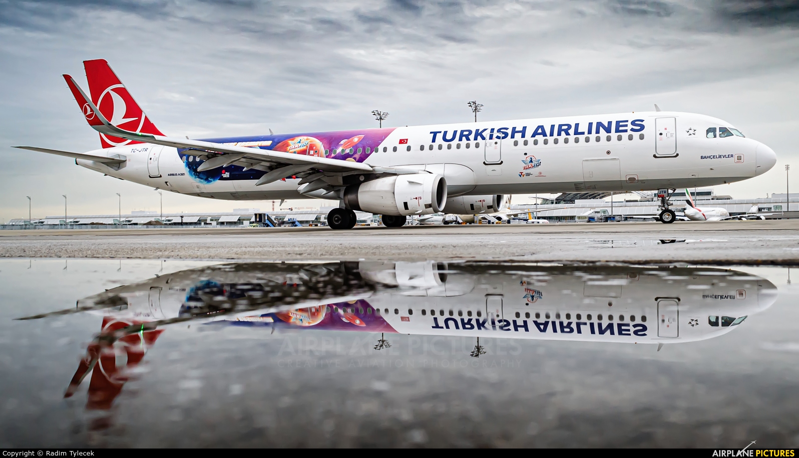 Turkish Airlines TC-JTR aircraft at Munich