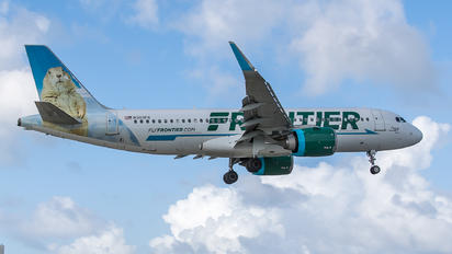 N303FR - Frontier Airlines Airbus A320