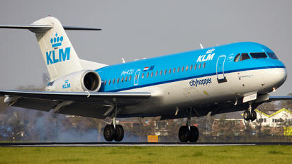 PH-KZU - KLM Cityhopper Fokker 70