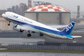 JA147A - ANA - All Nippon Airways Airbus A321 NEO