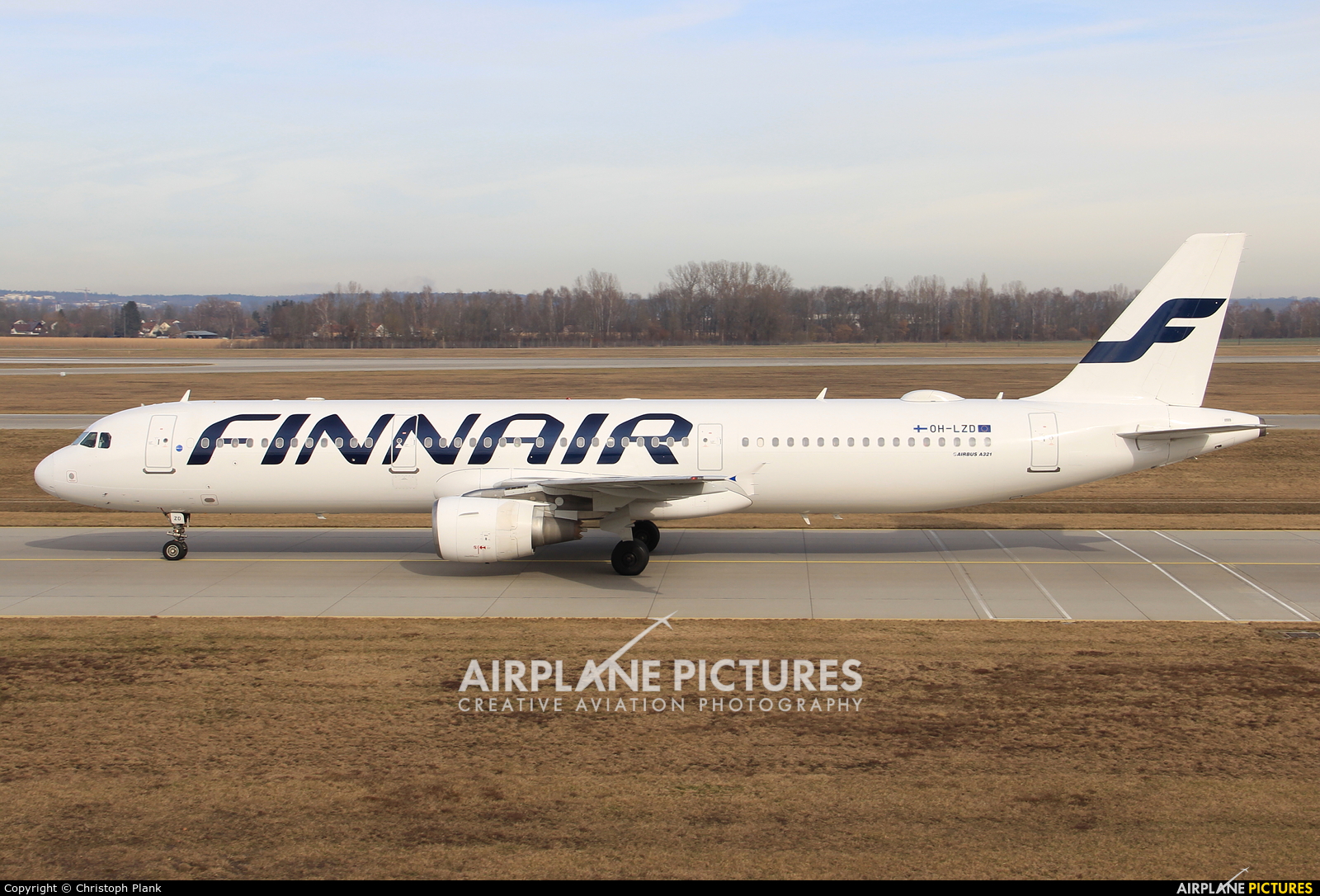 Finnair OH-LZD aircraft at Munich