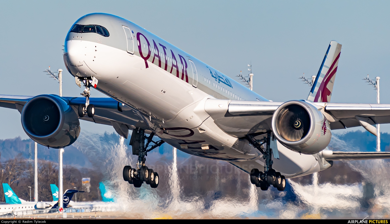 Qatar Airways A7-ANH aircraft at Munich