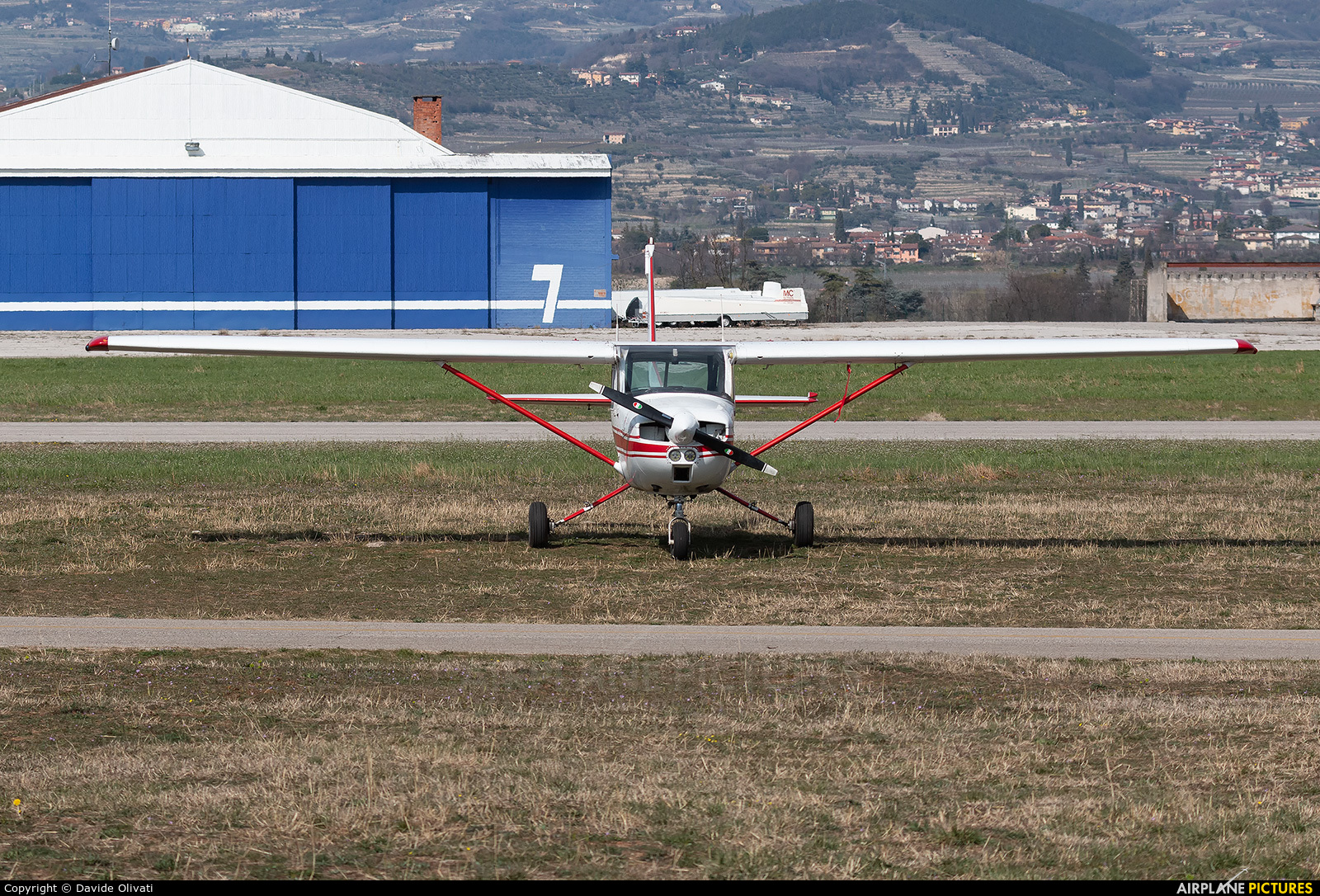 Private I-SHEN aircraft at Verona - Boscomantico